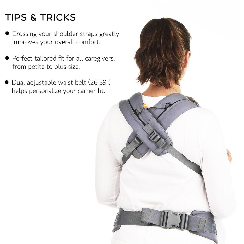 Beco Gemini Baby Carrier - best baby carrier for dads and petite moms.