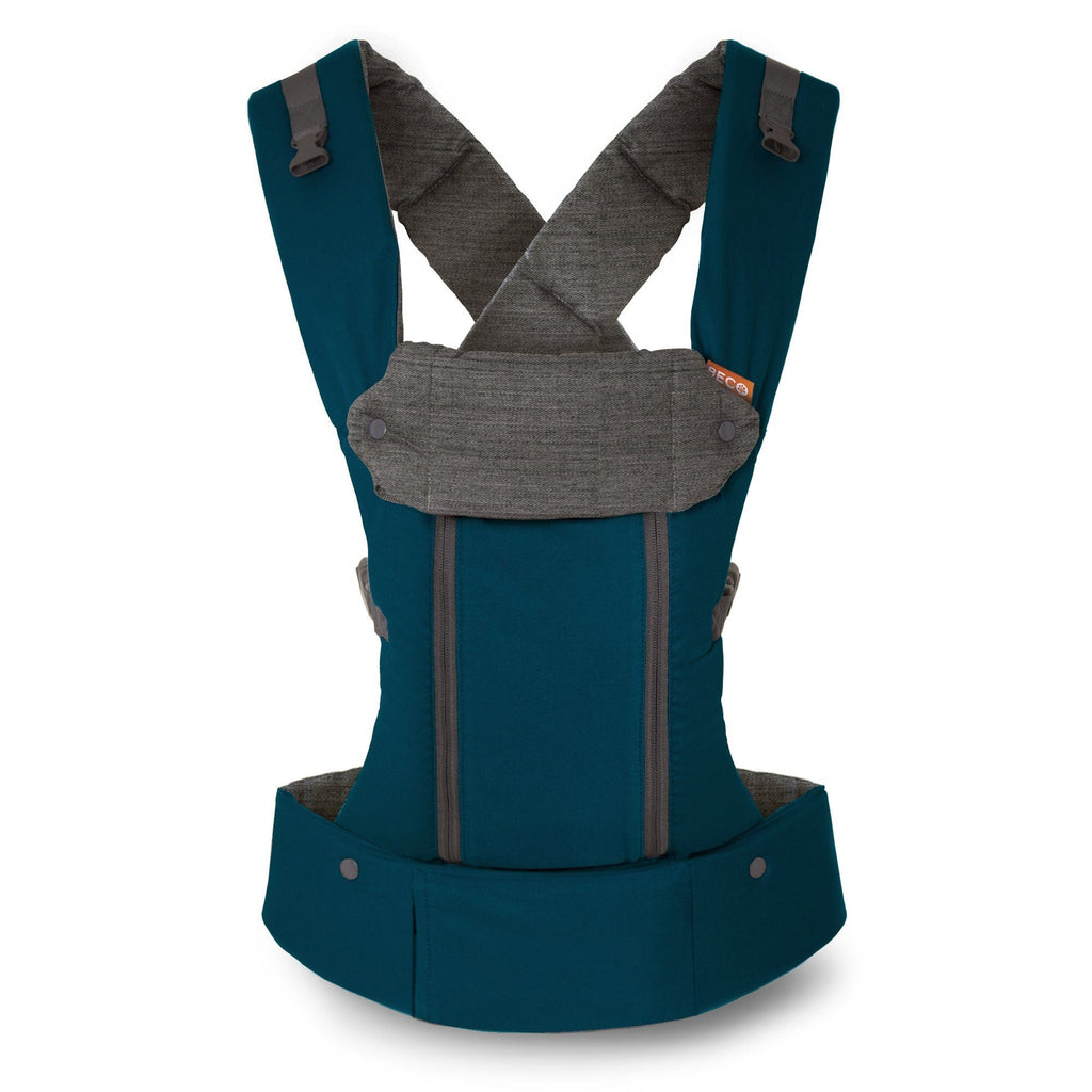 Beco Baby Carrier 8 Teal - best baby carrier for dads and petite moms.