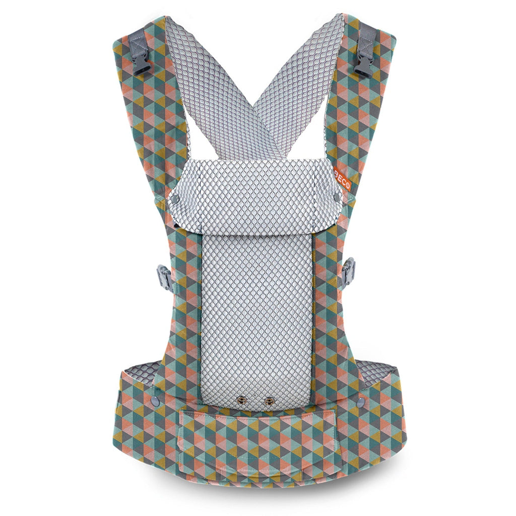 Beco Gemini Cool Mesh Baby Carrier Grey Geometric Beco Canada